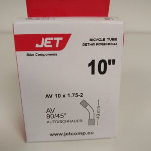 Велосипедная камера JET Tube 10x 1.75 x 2 AV40mm 90/45 D166