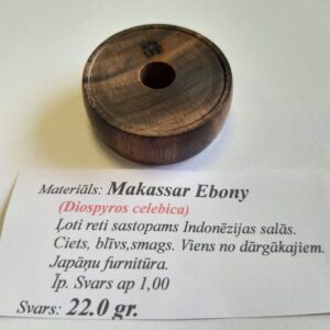 Lielā ripa, LNF, 22g Makassar Ebony